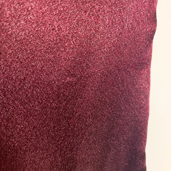 Dark Romantic Burgandy Scoop Neck Midi Dress Medium Whimsygoth LT Woman - Picture 8 of 15